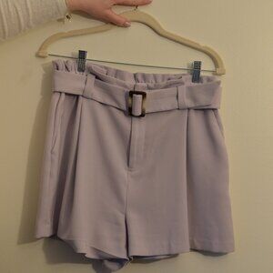 Lavendar / Purple Silky Dress Shorts, Nine West, Size Medium